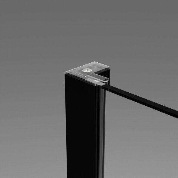 Radaway Essenza Black PDD pusapvalė dušo kabina 4