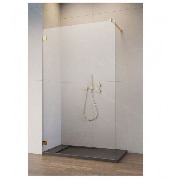 Radaway Essenza Pro Gold stabili dušo sienelė 1