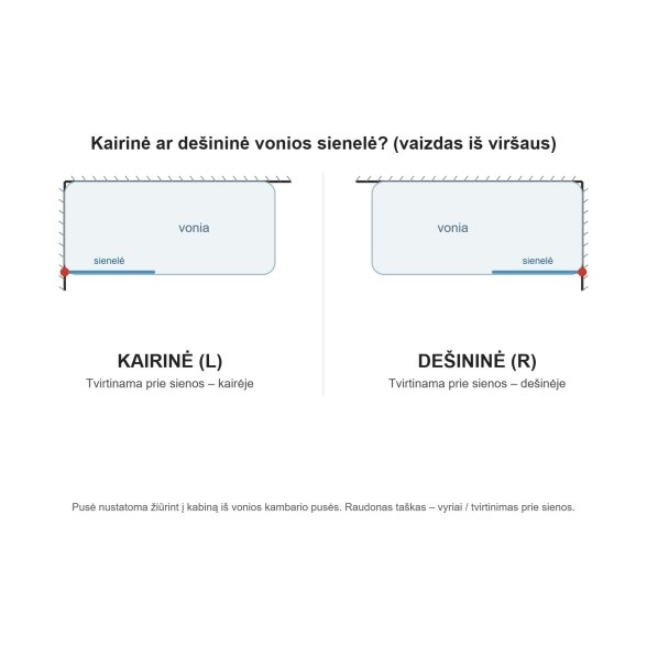 Radaway Essenza Pro PND II dviejų dalių vonios sienelė, chromas 2 Radaway Essenza Pro PND II dviejų dalių vonios sienelė, chromas 2