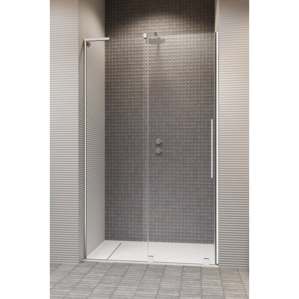 Radaway Furo SL DWJ nišinės stumdomos durys, chromas 2