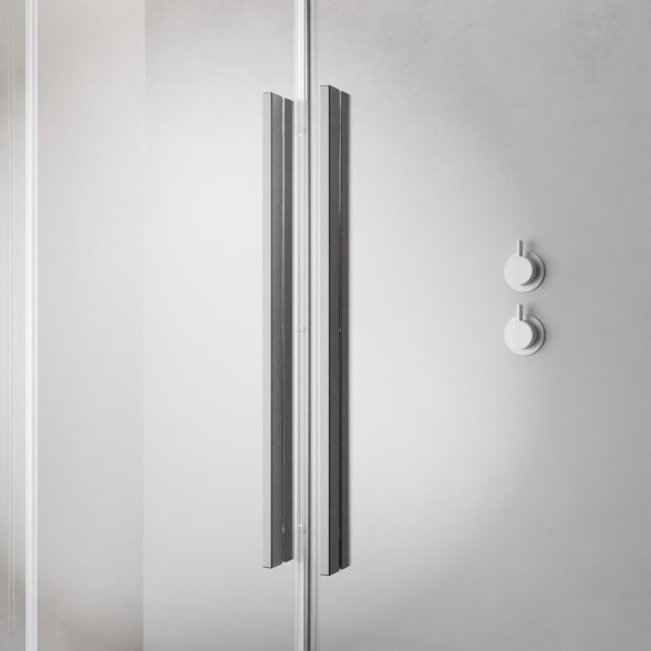Radaway Furo SL Walk-in stabili dušo sienelė su stumdomomis durimis, šlifuotas nikelis 3 Radaway Furo SL Walk-in stabili dušo sienelė su stumdomomis durimis, šlifuotas nikelis 3