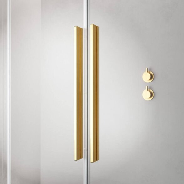 Radaway Furo Walk-in stabili dušo sienelė su stumdomomis durimis, blizgus auksas 7 Radaway Furo Walk-in stabili dušo sienelė su stumdomomis durimis, blizgus auksas 7