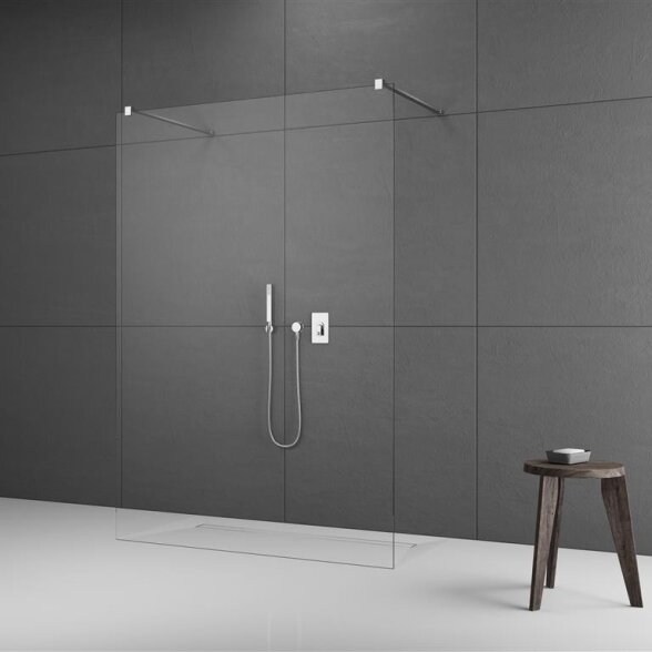 Radaway Modo New I stabili dušo sienelė (Walk-in), chromas Radaway Modo New I stabili dušo sienelė (Walk-in), chromas