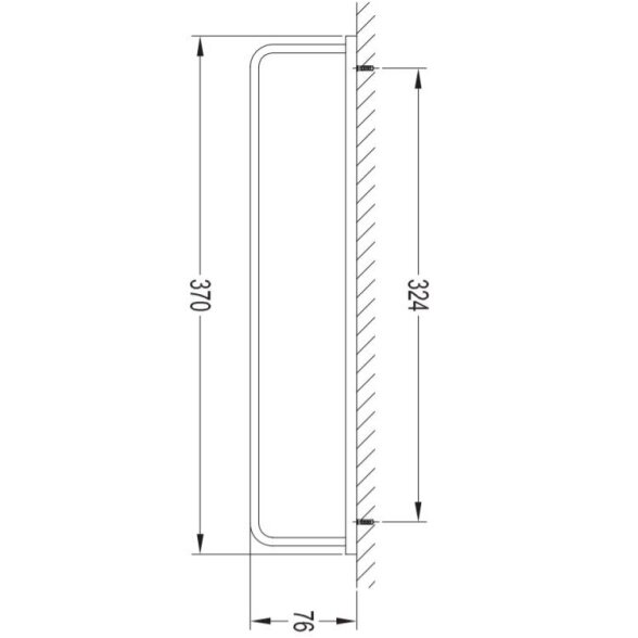 Rankšluosčių kabykla Darling DA70230BL 370 mm 1