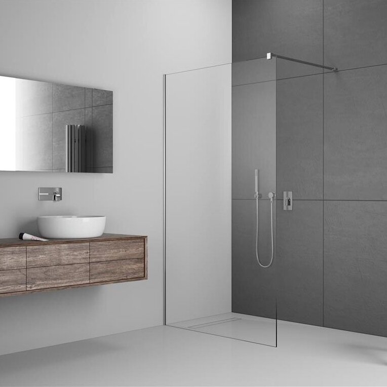 Radaway Modo New II stabili dušo sienelė (Walk-in), chromas
