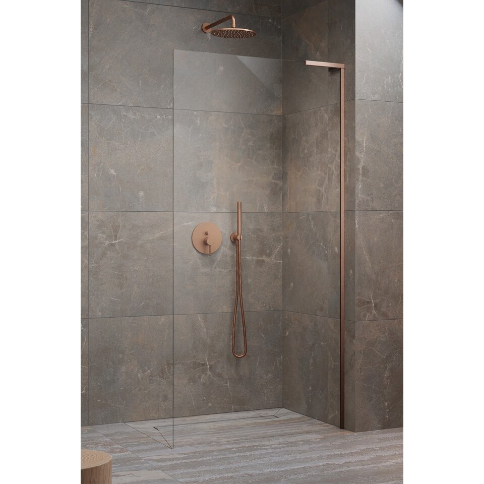 Radaway Modo SL II stabili dušo sienelė (Walk-in), šlifuotas varis 3