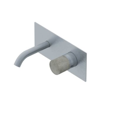 Ritmonio Diametro35 Inox Concrete E0BA0113CICM praustuvo maišytuvas iš sienos su potinkine dalimi Ritmonio Diametro35 Inox Concrete E0BA0113CICM praustuvo maišytuvas iš sienos su potinkine dalimi
