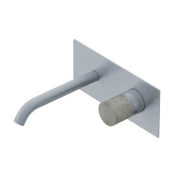 Ritmonio Diametro35 Inox Concrete E0BA0114CICM praustuvo maišytuvas iš sienos su potinkine dalimi Ritmonio Diametro35 Inox Concrete E0BA0114CICM praustuvo maišytuvas iš sienos su potinkine dalimi