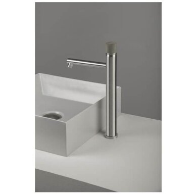 Ritmonio Diametro35 Inox Concrete E0BA0129DICM aukštas praustuvo maišytuvas Ritmonio Diametro35 Inox Concrete E0BA0129DICM aukštas praustuvo maišytuvas