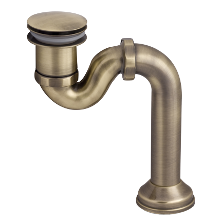Sendintos bronzos spalvos vonios sifonas Omnires SYOM-W10BR Sendintos bronzos spalvos vonios sifonas Omnires SYOM-W10BR