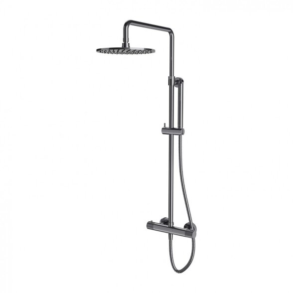 Termostatinė dušo sistema Omnires Contour CT8044CR 1 Termostatinė dušo sistema Omnires Contour CT8044CR 1