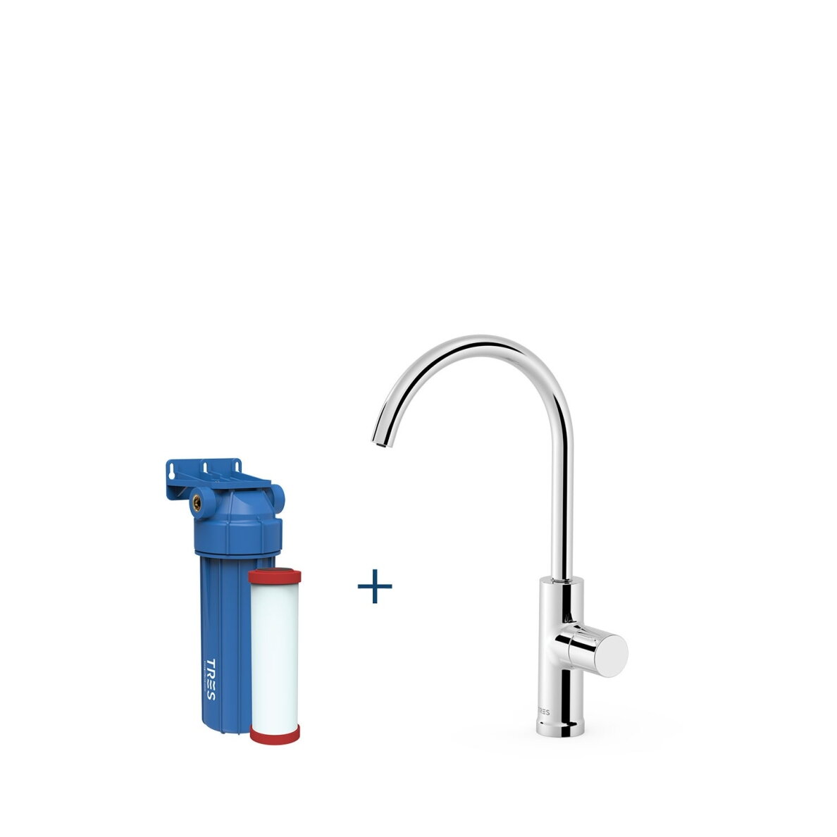 TRES filtruoto vandens čiaupas su Seven+ filtru 1 TRES filtruoto vandens čiaupas su Seven+ filtru 1