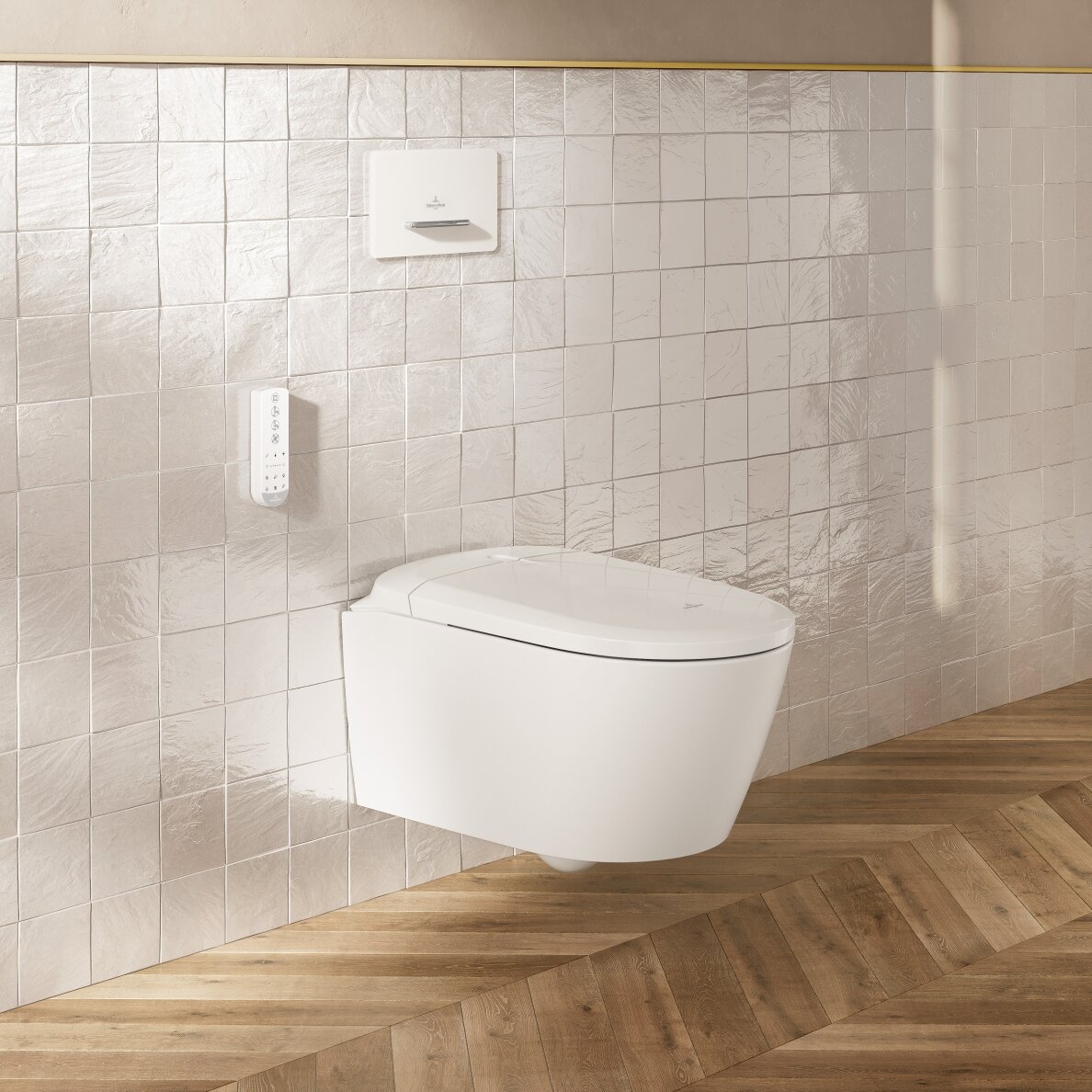 Villeroy & Boch Supreo Select pakabinamas išmanusis klozetas, balta 1