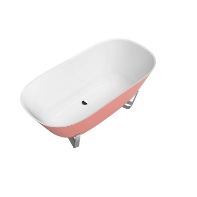 Villeroy & Boch Antheus akrilinė ovalo formos laisvai pastatoma vonia 155x75, spalvota
