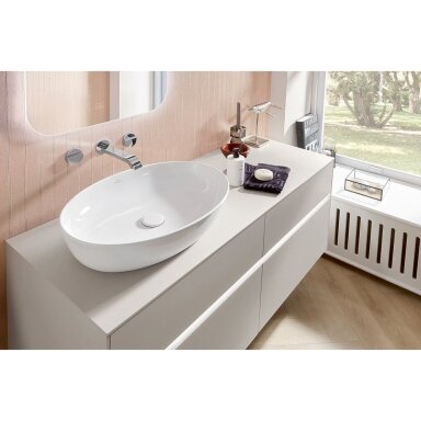 Villeroy & Boch Artis pastatomas ant stalviršio praustuvas 610x410 su Ceramic Plus danga
