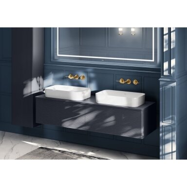 Villeroy & Boch Finion 600x350 pastatomas ant stalviršio praustuvas Villeroy & Boch Finion 600x350 pastatomas ant stalviršio praustuvas