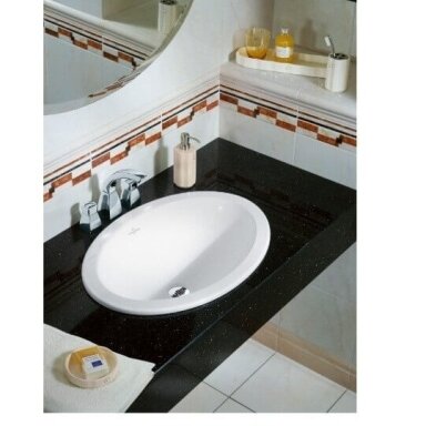 Villeroy&Boch Loop&Friends įleidžiamas į stalviršį praustuvas 505/570/660