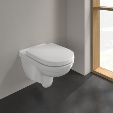 Villeroy & Boch O. Novo pakabinamas klozetas su Direct Flush technologija ir lėtaeigiu dangčiu Villeroy & Boch O. Novo pakabinamas klozetas su Direct Flush technologija ir lėtaeigiu dangčiu