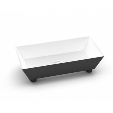 Vispool Aura Doride 700x350 pastatomas ant stalviršio praustuvas Vispool Aura Doride 700x350 pastatomas ant stalviršio praustuvas