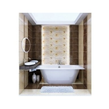 Vispool Evento 1 1750x750 mm lieto akmens vonia