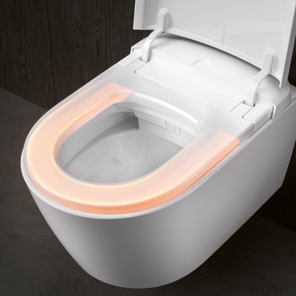 Villeroy & Boch Supreo Select pakabinamas išmanusis klozetas, balta 15