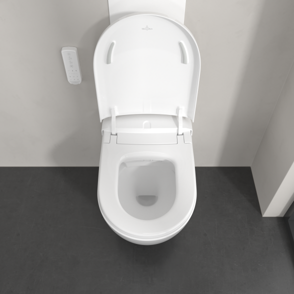 Villeroy & Boch Supreo Select pakabinamas išmanusis klozetas, balta 6