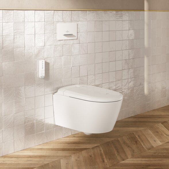 Villeroy & Boch Supreo Select pakabinamas išmanusis klozetas, balta 1