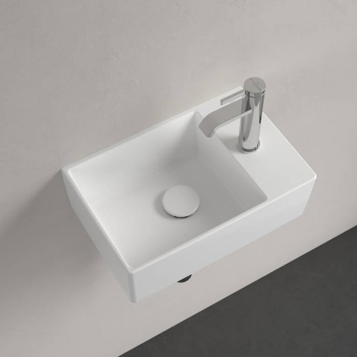 Villeroy & Boch Memento 2.0 400 pakabinamas/pastatomas ant stalviršio praustuvas Villeroy & Boch Memento 2.0 400 pakabinamas/pastatomas ant stalviršio praustuvas