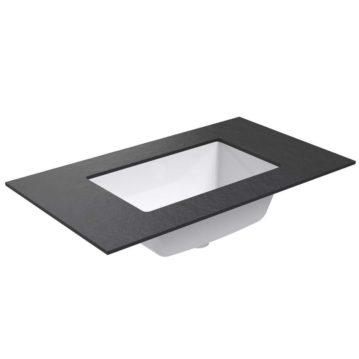 Kamė ILSA HPL stalviršis su klijuotu keraminiu praustuvu 60 cm 9
