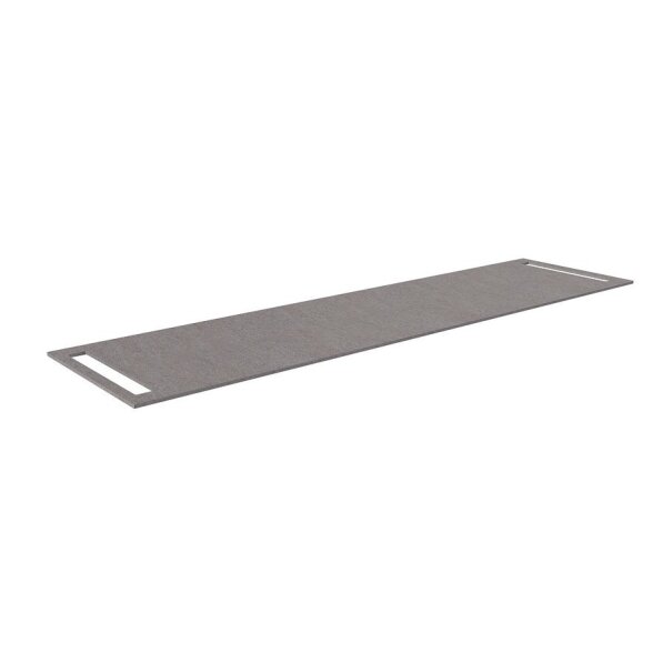 Kamė HPL stalviršis su išpjovomis rankšluosčiui abiejose pusėse 180 cm 7 Kamė HPL stalviršis su išpjovomis rankšluosčiui abiejose pusėse 180 cm 7